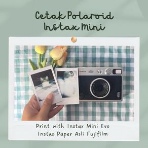 Jasa Cetak Foto Polaroid (Paper ASLI Instax Fujifilm)