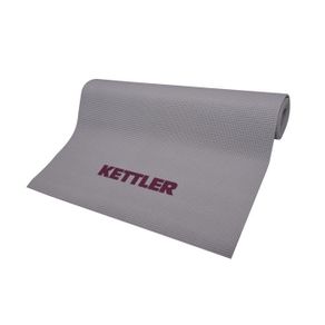 kettler exercise yoga mat / matras yoga ketebalan 6mm - grey