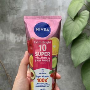 nivea extra bright 10 super vitamins & skin foods body serum