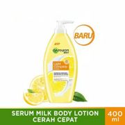 [Termurah] Garnier Body Lotion Light Complete Serum Milk 400ml / Hand body Botol Kuning 400 ml