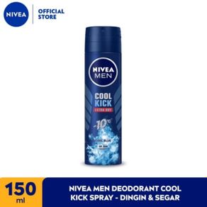 nivea men deodorant spray 150 ml - cool blue