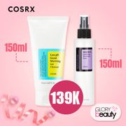 COSRX SERIES Set Low pH Gel Good Morning cleanser 150ML / AHA BHA Clarifying Treatment Toner