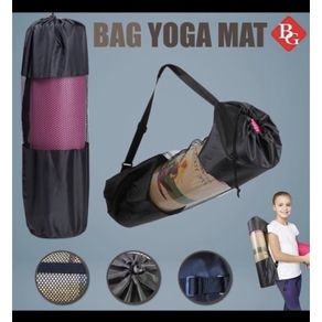 Sarung Tas Matras Yoga Mat Cover Pilates Gym Carrier Bag Travel Kemah Case
