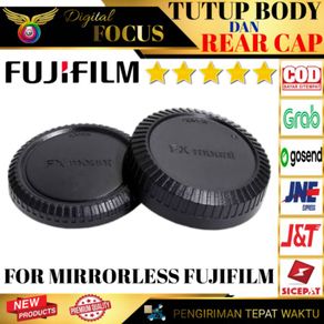Tutup Body/Body cap/Rear cap/Tutup lensa mirrorless fujifilm XA2 XA3 XA5 XA10 XT10 XT20 XA20