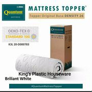 quantum mattress topper 120 x 200 cm tebal 6 cm