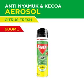 Baygon Aerosol Citrus Fresh 600 ml