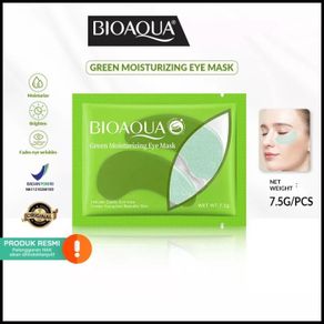 bioaqua eye mask moisturizing masker mata 7.5g memudarkan kerutan mata - moistgreen 1pcs