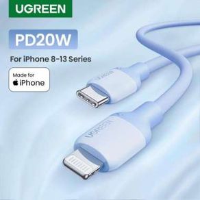 UGREEN MFI KABEL DATA USB C TO LIGHTNING IPHONE 11 12 PRO MAX PD 36W