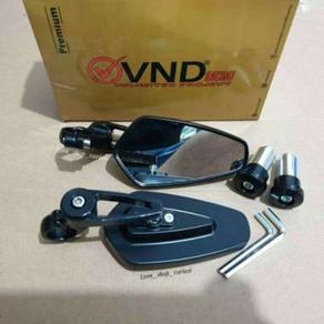 No Brand Spion Jalu Oval Cnc Kaca Biru Universal Promo