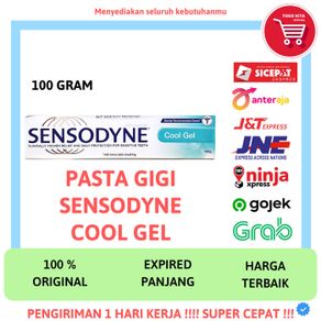 sensodyne odol pasta gigi sensodyne 100 gram bukan pepsodent ciptadent - cool gel
