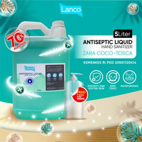 hand sanitizer 5 liter gel [izin kemenkes] ready stok terus - zara coco cair