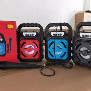 wireless portable speaker bluetooth + mic 703h