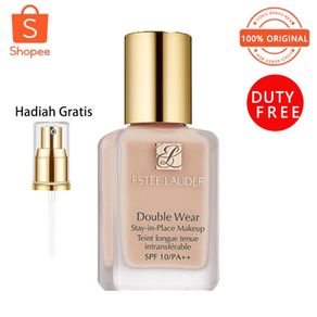 Estee Lauder Double Wear Stay-In-Place Makeup SPF10 PA++ 30ml Kulit terlihat mulus Yayasan Estee Lauder, alas bedak pengontrol minyak pe