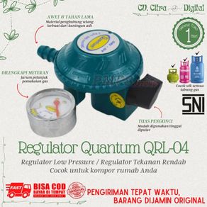 Regulator Gas Quantum QRL-04Plus Regulator Tekanan Rendah Quantum QRL04Plus