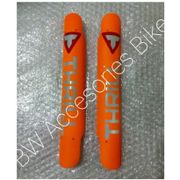 fork guard pelindung garfu sepeda spesial colour stabilo - thrill orange