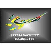 STIKER STRIPING LIST VARIASI SATRIA FU FL FACELIFT RAIDER R 150