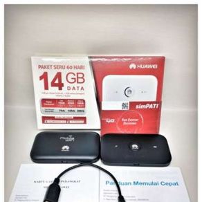 mifi router modem wifi 3G 4G huawei E5573 free 14GB telkomsel unlock