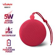 Speaker Bluetooth Vivan VS1 VS2 Waterproof Outdoor Speaker Aktif Mini
