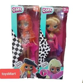 MAINAN BARBIE LOL OMO LETS BE LADYDIVA,NEONLICIOUS SERIES 1