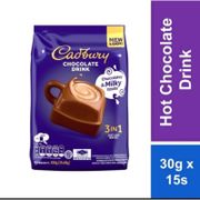 Cadbury Hot Chocolate Drink Minuman Coklat 3in1