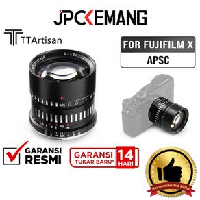 TTArtisan 50mm f0.95 Fujifilm X TT Artisan 50 mm f/0.95 Fuji Garansi Resmi