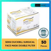 Masker SENSI MASK DUCKBILL 3-Ply Face Mask BOX Isi 50 Pcs ORIGINAL