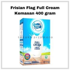 Frisian Flag Full Cream Kemasan 400 gram - Susu Bubuk Tinggi Kalsium - BISA COD