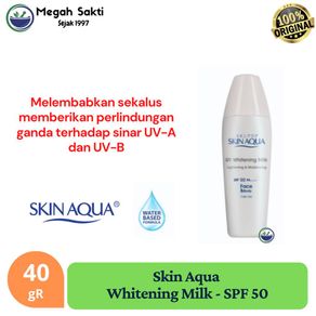 Megah Sakti - Skin Aqua Uv WHITENING MILK  Lightening Moisturizing SPF 50