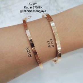 gelang emas bangle cartier