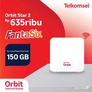 Modem Router Telkomsel Orbit Star 2 Free 150Gb Unlock