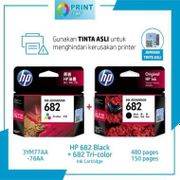 Tinta Printer Hp 682 Black/Colour