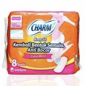 charm body fit 23cm isi 8pads