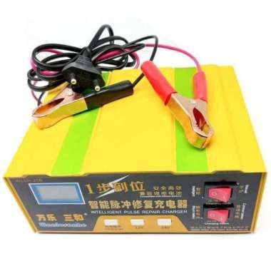 Pilihan MONFARA Lead Acid Battery Charger Aki Mobil 12V/24V/6 400AH |  53, | Harga 4/2023 | ShopBack