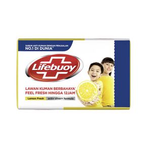 LIFEBUOY BAR SOAP LEMON FRESH BANDED 4 110 GR