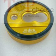 cover tutup kunci kontak nmax black diamond - kuning