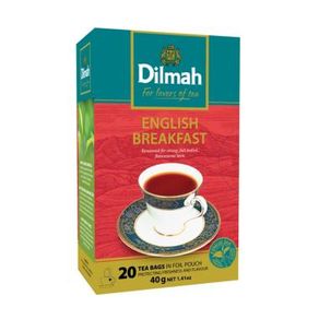 Dilmah English Breakfast Tea Teh Celup [Tag Tbag 20 sachet]