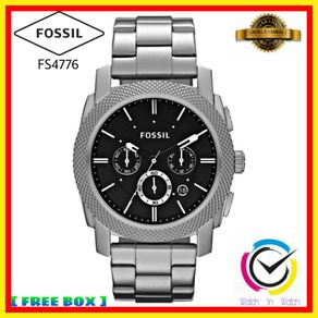 Jam Tangan Pria Fossil Pria Cowok Asli FOSSIL FS4776 Machine Chronograph Men Watch ORI Branded