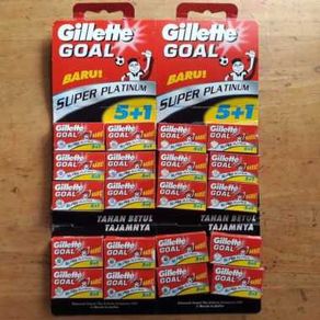 Silet, Gillette Goal 1 Renceng = 20 kotak