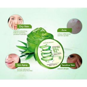 (ACEH) NATURE REPUBLIC ALOE VERA 92% SOOTHING GELL/ SIZE 300ml