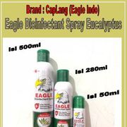 eagle disinfectant spray eucalyptus / pembasmi virus / disinfectant - isi 500ml