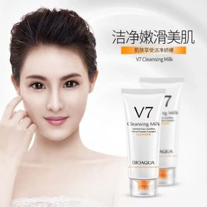 V7 CLEANSING MILK / SABUN MUKA MEMUTIH WAJAH / Facial Cleanser Deep Cleansing Anti-sensitive