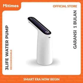 Jual Xiaomi 3Life Automatic Water Pump USB Rechargeable - Button Sentuh Limited