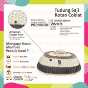 [ BEST SELLER ] Tudung Saji Rotan Unik Kulit
