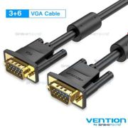 Vention DAE 10M Kabel VGA Male to Male with Ferrite Cores
