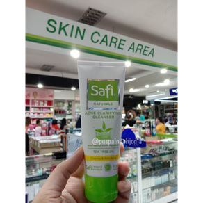 SAFI NATURALS ACNE CLARIFYING CLEANSER TEA TREE OIL 50g (New Packaging)