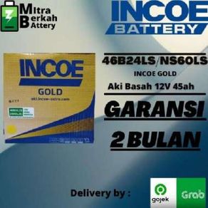 Harga Incoe Gold Aki Basah Mobil Vios Ns60Ls & Spesifikasi | 600,000.00