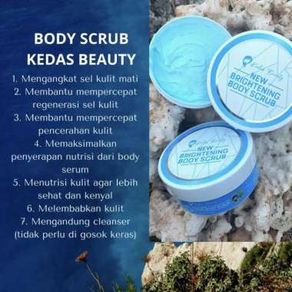 Body scrub kedas beauty