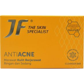 Sabun Batang JF Sulfur Anti Acne / Merawat kulit berjerawat - 90 Gr