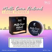 Matte Cover Natural SR12 Bedak Tabur Memberikan Efek Look Makeup Natural Anti Sinar UV