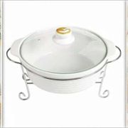 Food Warmer Vicenza W753 /Mangkok Saji Bulat/ Penghangat Makanan